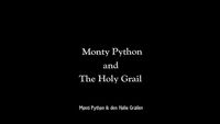 Monty Python and the Holy Grail