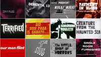 Belted, Booted and Buckled: B-Movie Title Design of the 1960s